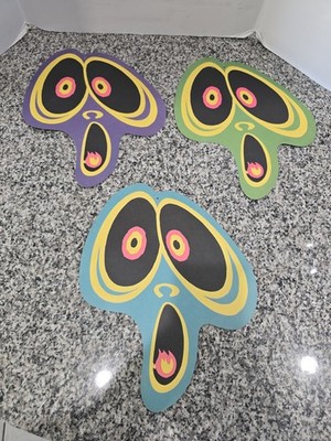 HALLOWEEN VINTAGE BEISTLE CREATION HANGING DECORATION LOT of 3 GHOULS 