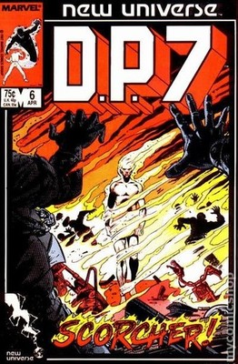 DP7 #6 FN- 5.5 1987 Stock Image Low Grade