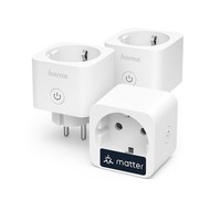 Hama Wlan Steckdose 3Er Set Matter Smart Home App 3680W