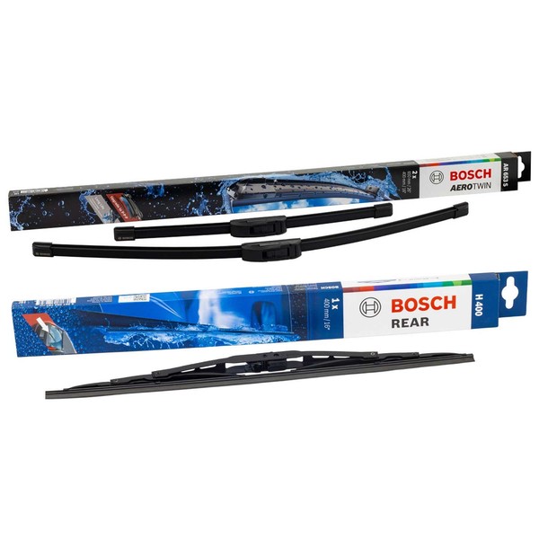 Wischblatt Set Bosch Aerotwin Vorne + Hinten FüR Toyota Prius 1.5 1.8 W2 W3-image