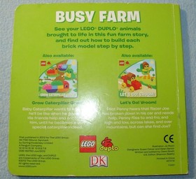 Lego DUPLO 6759 Read & Build Story Set BUSY FARM Book Pig Cow Sheep Rooster+ EUC