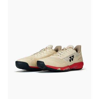 YONEX Tennis shoes Power Cushion Ad-axel Men AC Sand Beige SHTAAMA