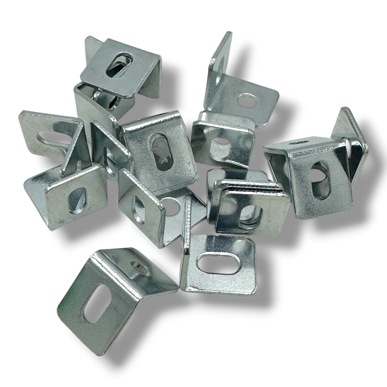 Kitchen Cabinet Angled Bracket for Face Frames  DIY 15 x 15mm Hafele Pack 20