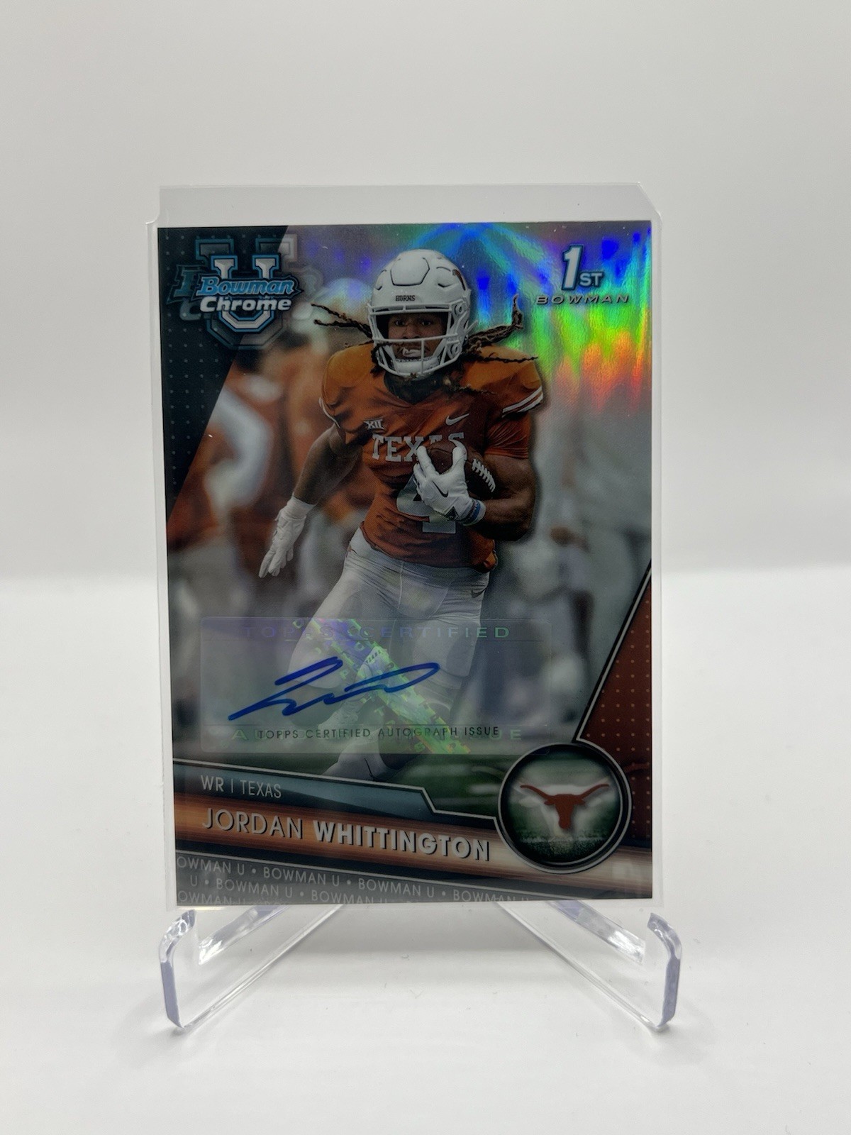 2023 Bowman U Chrome Prospect Refractor /499 Jordan Whittington #192 Auto