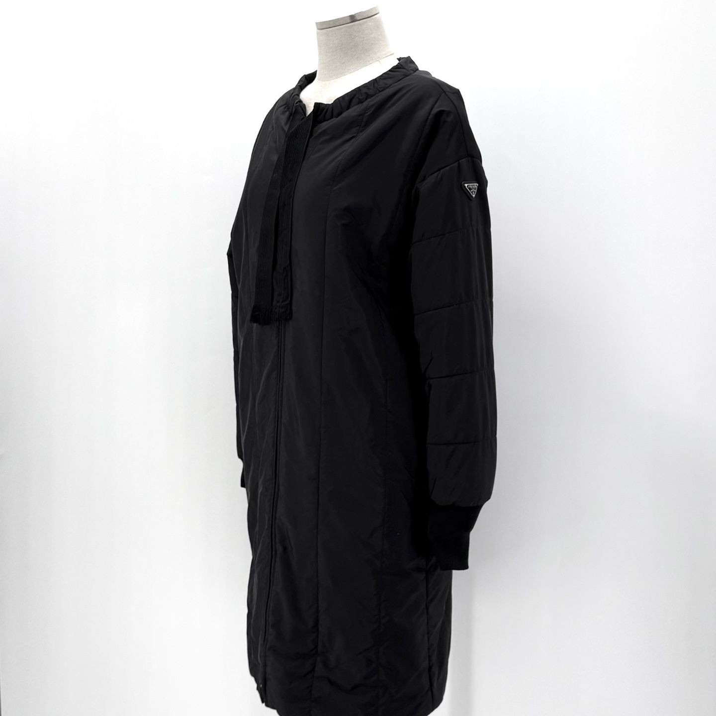 Prada Re-Nylon Women's Long Lightweight Padded Ja… - image 1