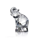 Steuben Glass Hand Cooler Elephant “Luck” 1995 Signed