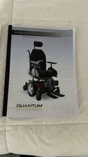 Quantum J4 and J4 HD Series Power Wheelchair Black Joystick Footrests