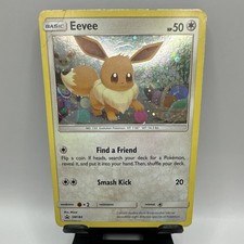 Eevee SM184 Promo cosmos Holo English Pokémon 2019 with swirl 🍭🍥