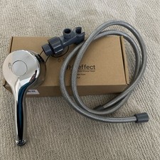 WhZeffect Handheld Shower Head, With Hose And Bracket - Never Used