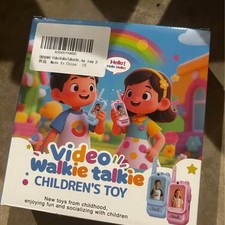 New in box children video walkie talkie
