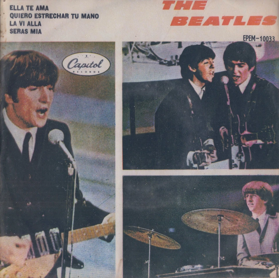 THE BEATLES: "Ella Te Ama" (´72 / rare Mexican EP / Capitol EPEM-10033) - Bild 1 von 1
