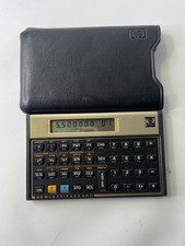 Hewlett-Packard HP 12C Financial Calculator Original Cover USA  Tested Works