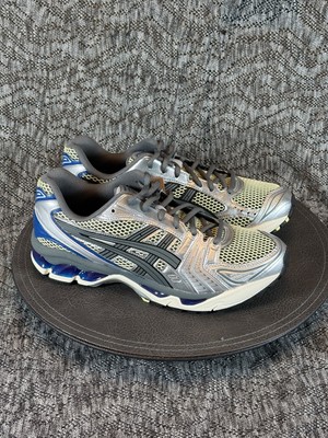 Asics GEL-KAYANO 14 White blue silver Black Men\'s Athletic Running Shoes Asics Men main image 4