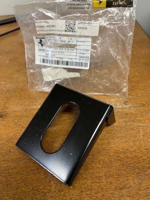 Ferrari 348 355 360 599 612 left front bumper lateral bracket  #4400