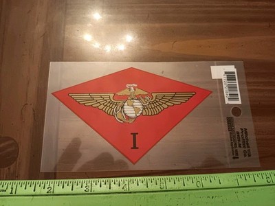 USMC MARINE CORPS 1ST MAW FIRST MARINE AIRCRAFT WING DECAL (26-709)
