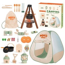 Kids Camping Set   an Indoor/Outdoor Pretend Play Adventure kit Featuring a T...