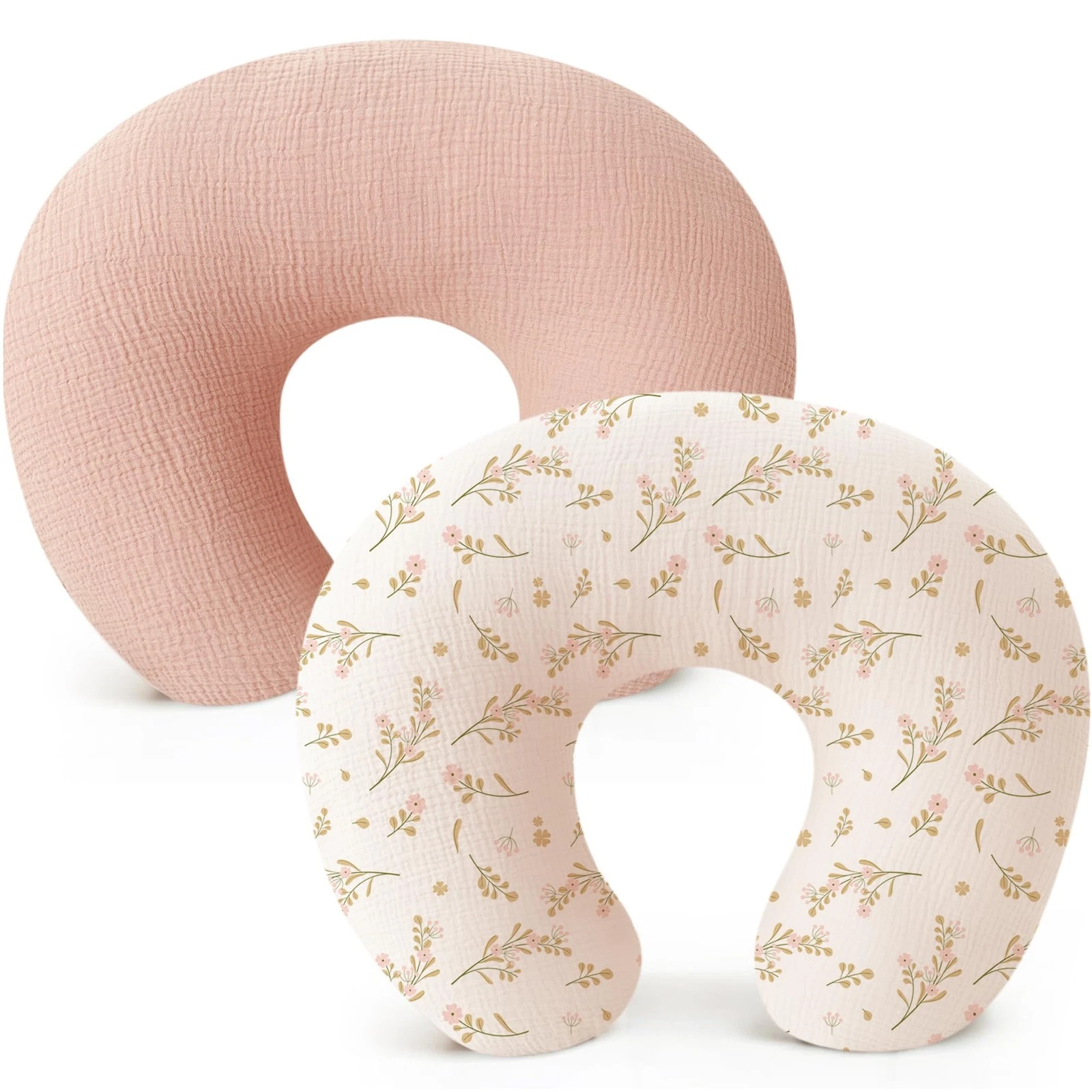 2-Pack Muslin Nursing Pillow Covers, Soft & Adorable Nursing Covers for Breas...
Opens in a new wind