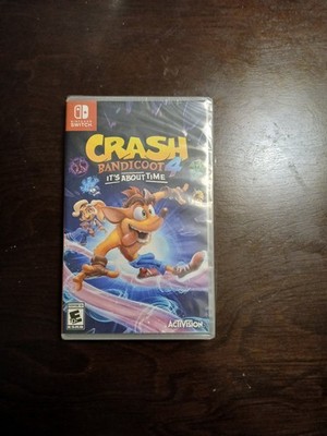 Crash 4: It's About Time - Nintendo Switch, New, Sealed