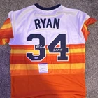 Nolan Ryan Signed Houston Astros Baseball Jersey HOF '99 PSA Authenticated