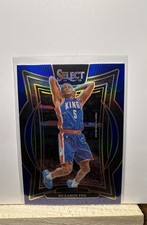 2024-25 Panini Select - Concourse De'Aaron Fox #3 Blue Prizm