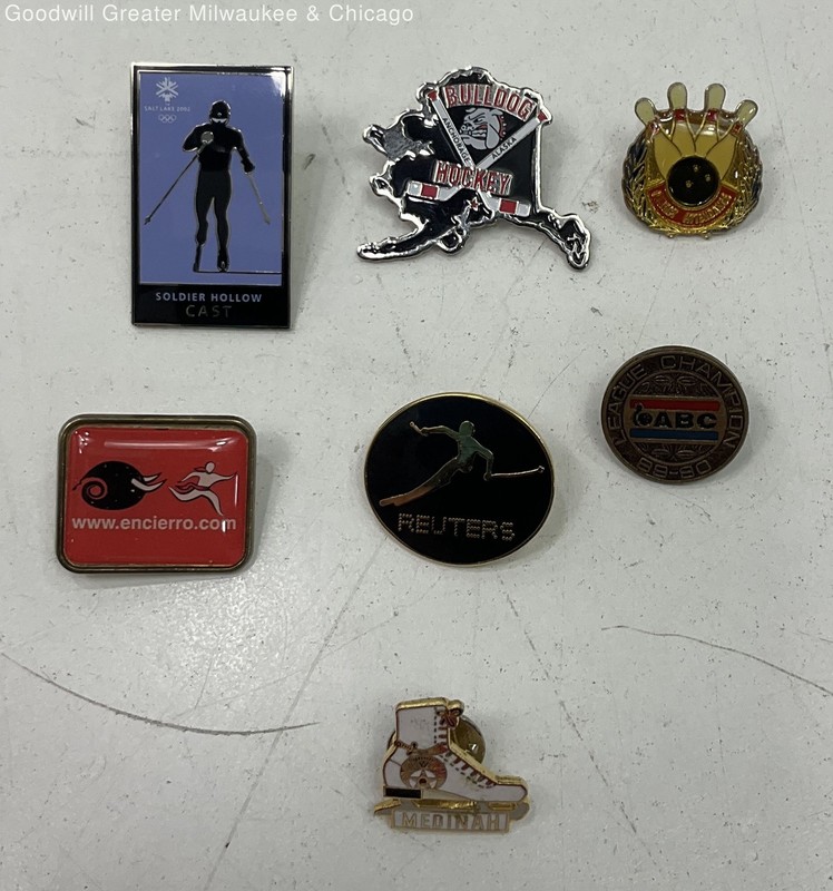 Lot of Vintage Sport Pins