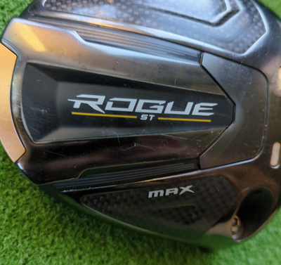 Callaway Rogue ST MAX D ドライバー 9° ヘッドとカバー Callaway Rogue ST MAX 9° Driver Head + Cover | eBay