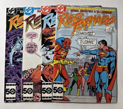 Red Tornado # 1-4 NM (DC Comics, 1985) Complete Series Busiek  & Infantino Set B