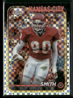 2024 Topps Chrome #93 Neil Smith X-Factor Kansas City Chiefs