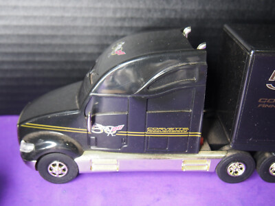 GM Corvette 50th Anniversary Semi Truck Hauler | eBay