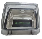 Dometic Micro Heki 280x280 with Zw. Roof Hood Roof Hatch Blackout Bathroom 23-42mm