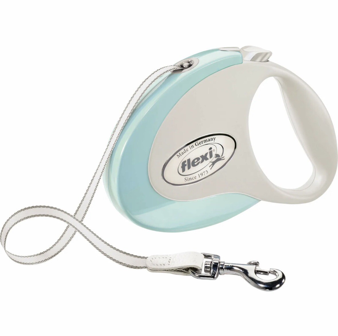 Flexi Style Dog Puppy Leads Retractable Tape Light Leash Mint