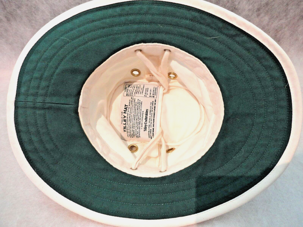 TILLEY ENDURABLES Nwot Cotton Duck Travel Bucket Hat sz 7  display picture 2