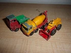 Lot of 3 Vintage Lesney Matchbox Construction Vehicles
