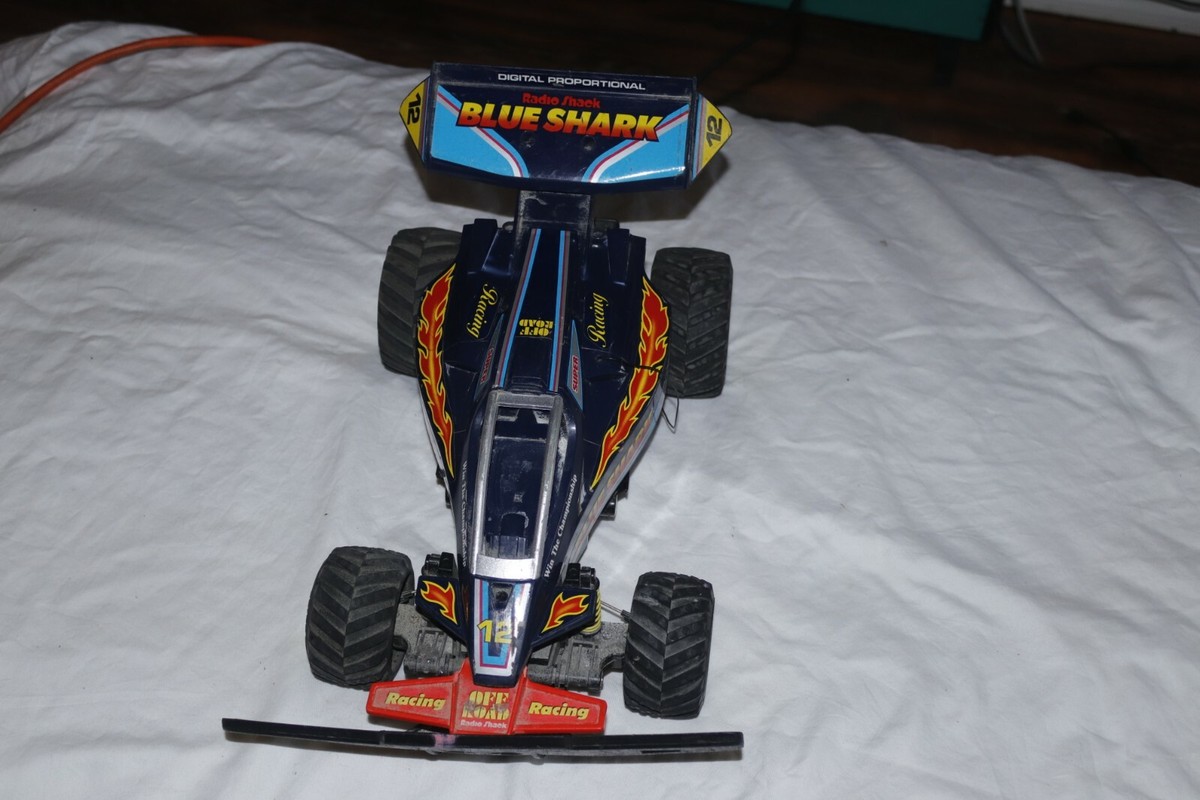 Radio Shack RC R/C BLUE SHARK 60-4129 Radio Control Car- No Remote