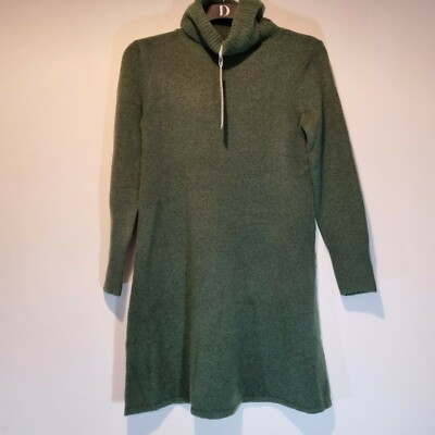 Esprit Women's Roll Neck Knit Wool/Alpaca Jumper Dress, Size M