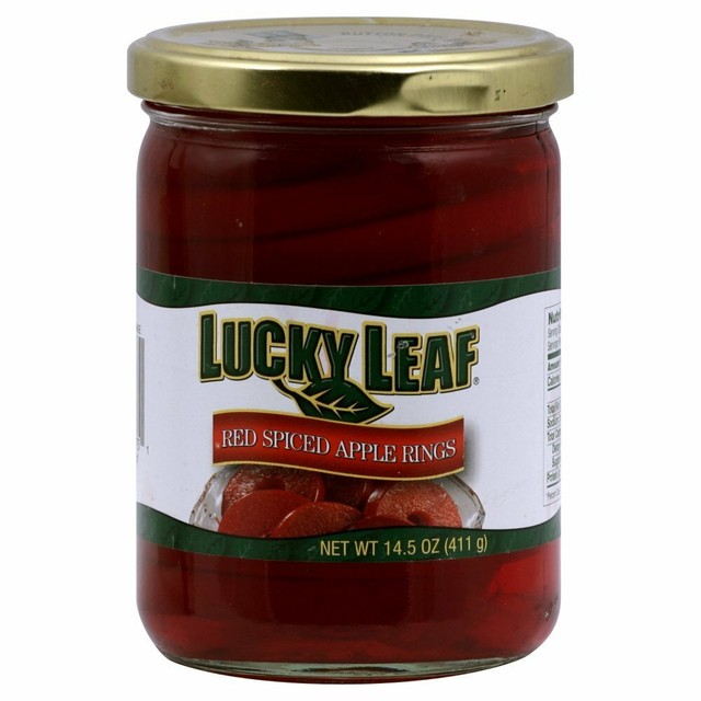 Lucky Leaf Red Spiced Apple Rings, 14.5 oz eBay
