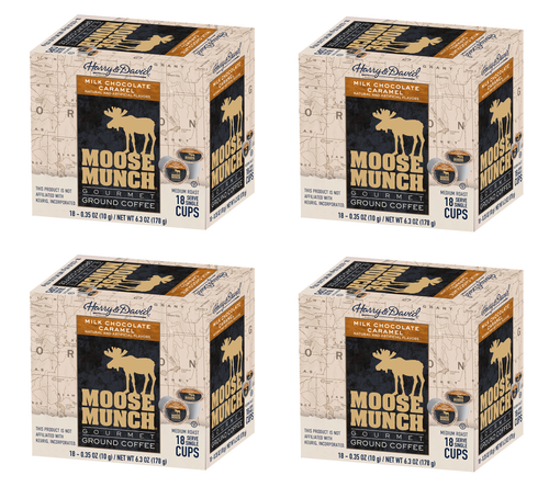 Moose Munch Coffee, Milk Chocolate 