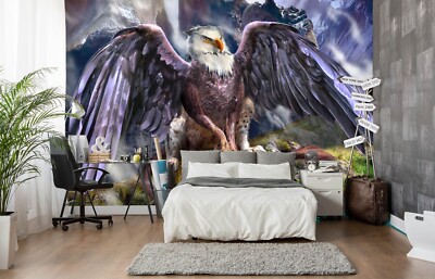 3D Adler Flügel C411 Tapete Wandbild Fototapete Ruth Thompson Amy