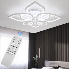 Lights Dimmable LED Ceiling Light Modern Chandelier For Living Room Bedroom