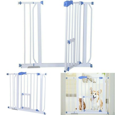 Safety Gate Baby Stair Fence Barrier Pet Dog Gate Door Ramp