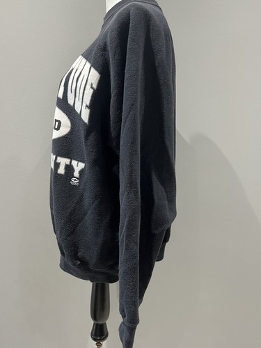 Vintage Bad Attitude University 1990s Funny Humor Crewneck Sweatshirt Large - Picture 2 of 7