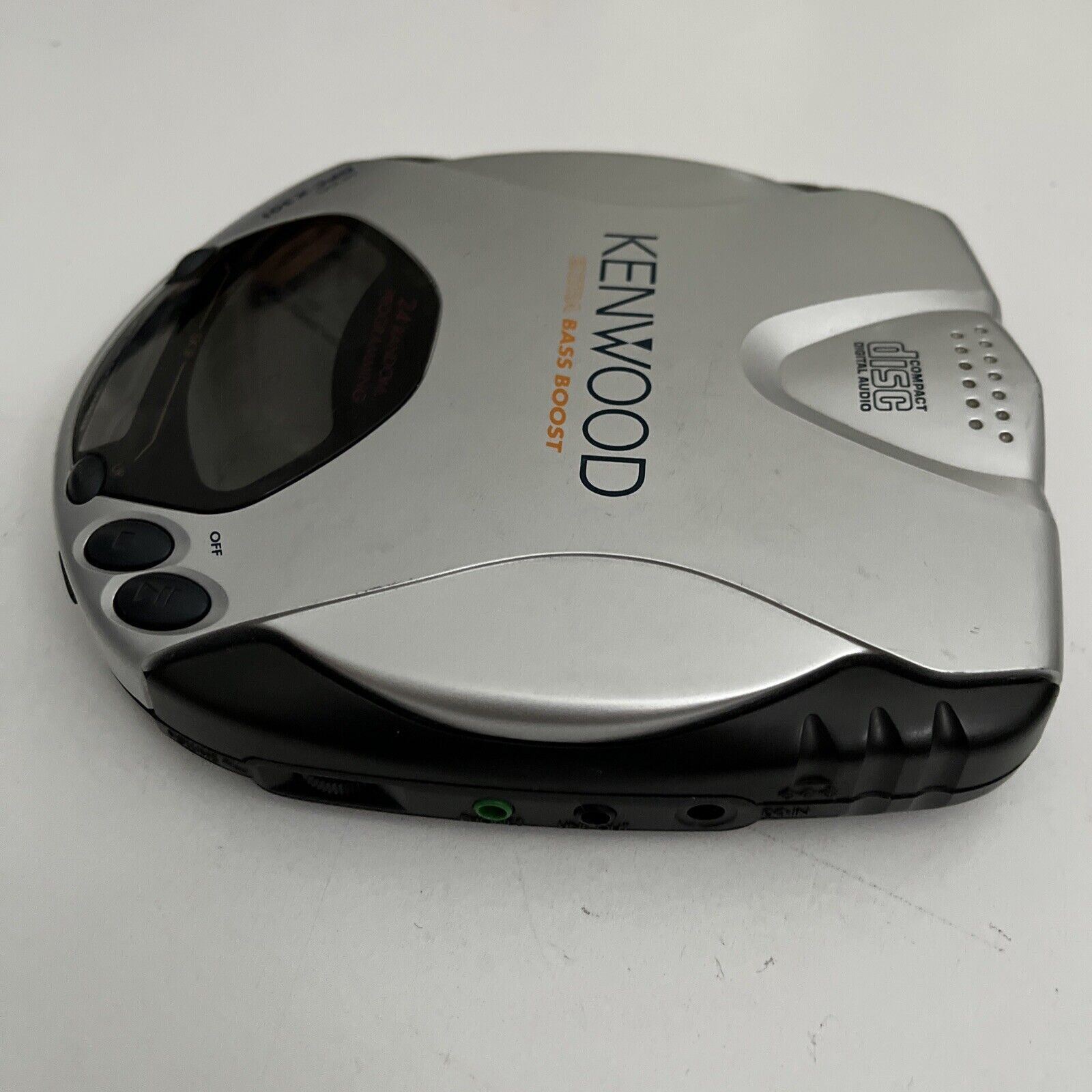 Kenwood Extra Bass Boost Portable CD Player DPCX301 Working But Skips