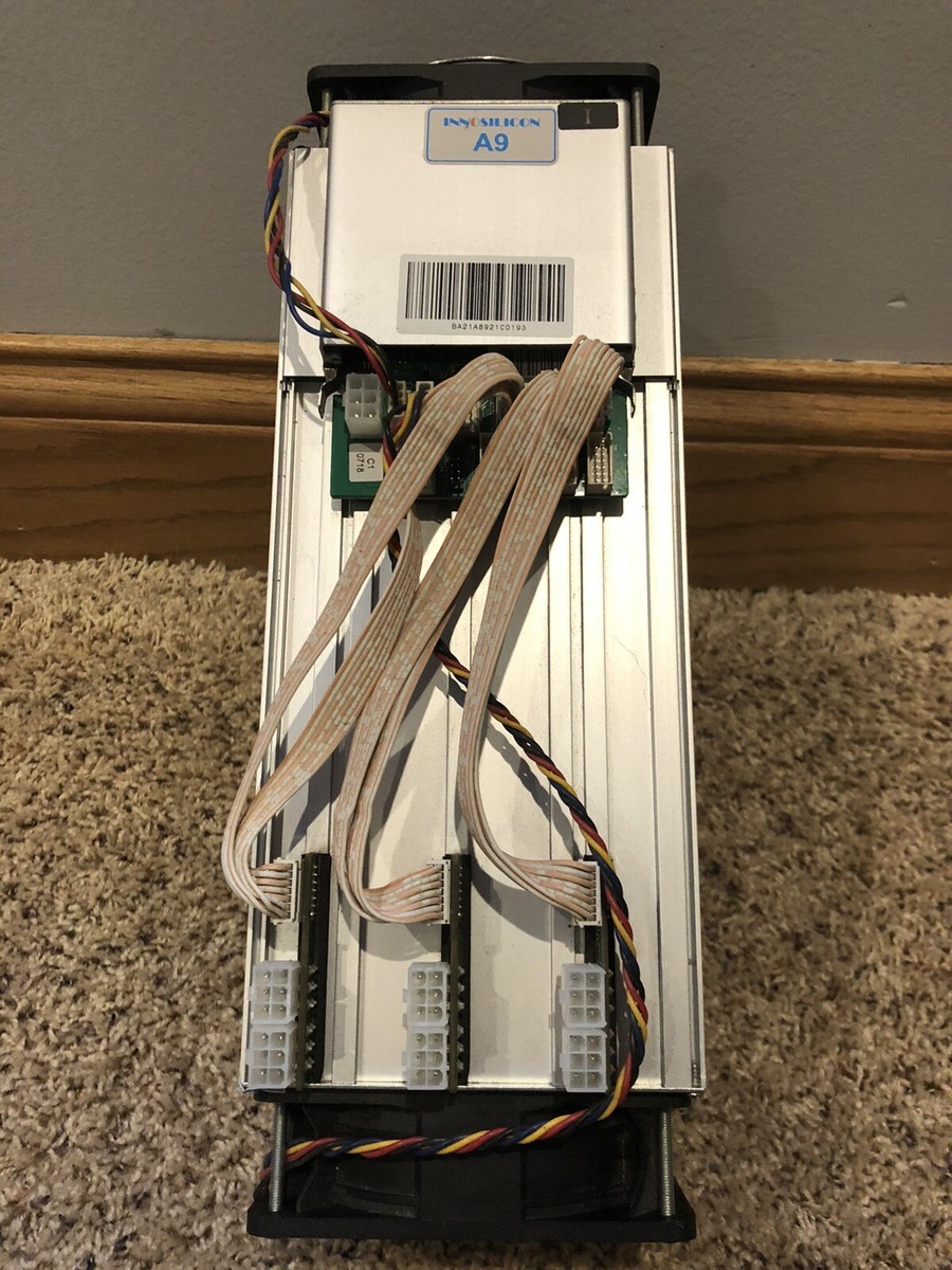 中古 イノシリコン A9 innosilicon A9 ZMaster 50K 仮想通貨マイニングマシン その3 ビットメイン