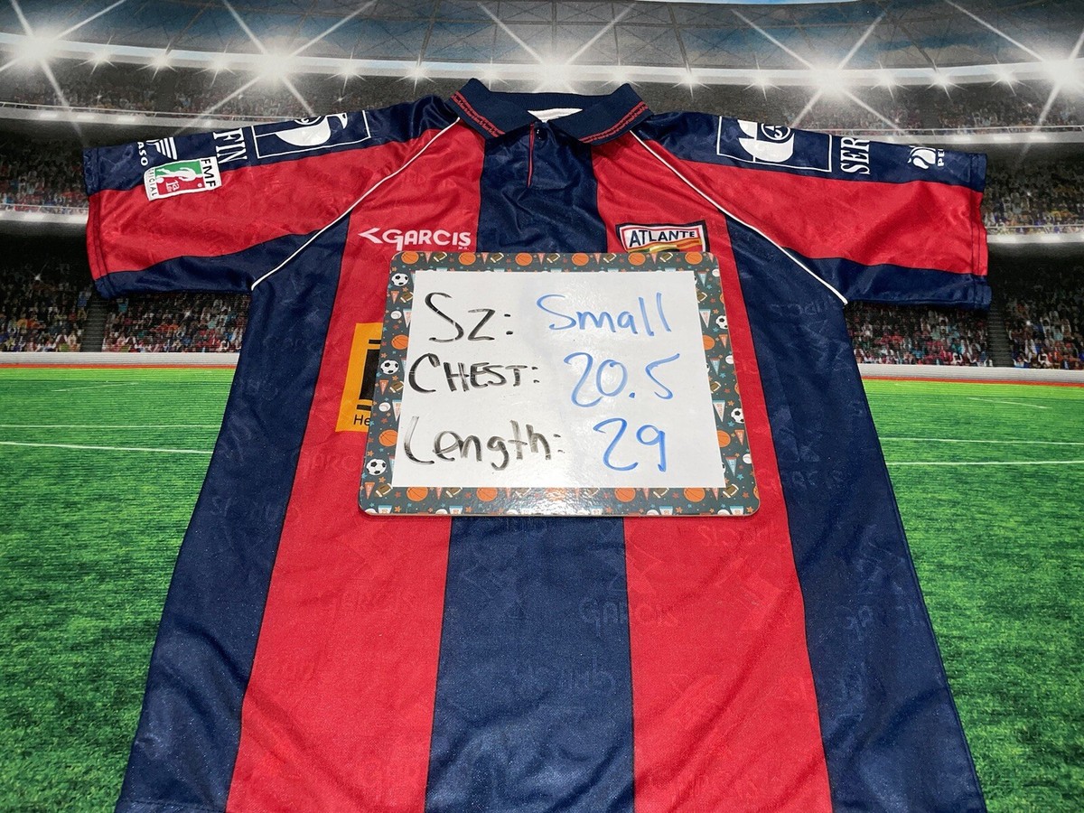 Atlante FC Vintage Garcis Liga Mexicana Soccer Jersey Sz