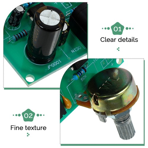 2 Sets Verstärkerplatinen-Kit Stereo-Verstärkerplatine Elektronik-Bausatz - Bild 6 von 12