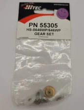 Hitec Metal Gear Servo Set for HS-5646WP HS-646WP MG Servo 55305