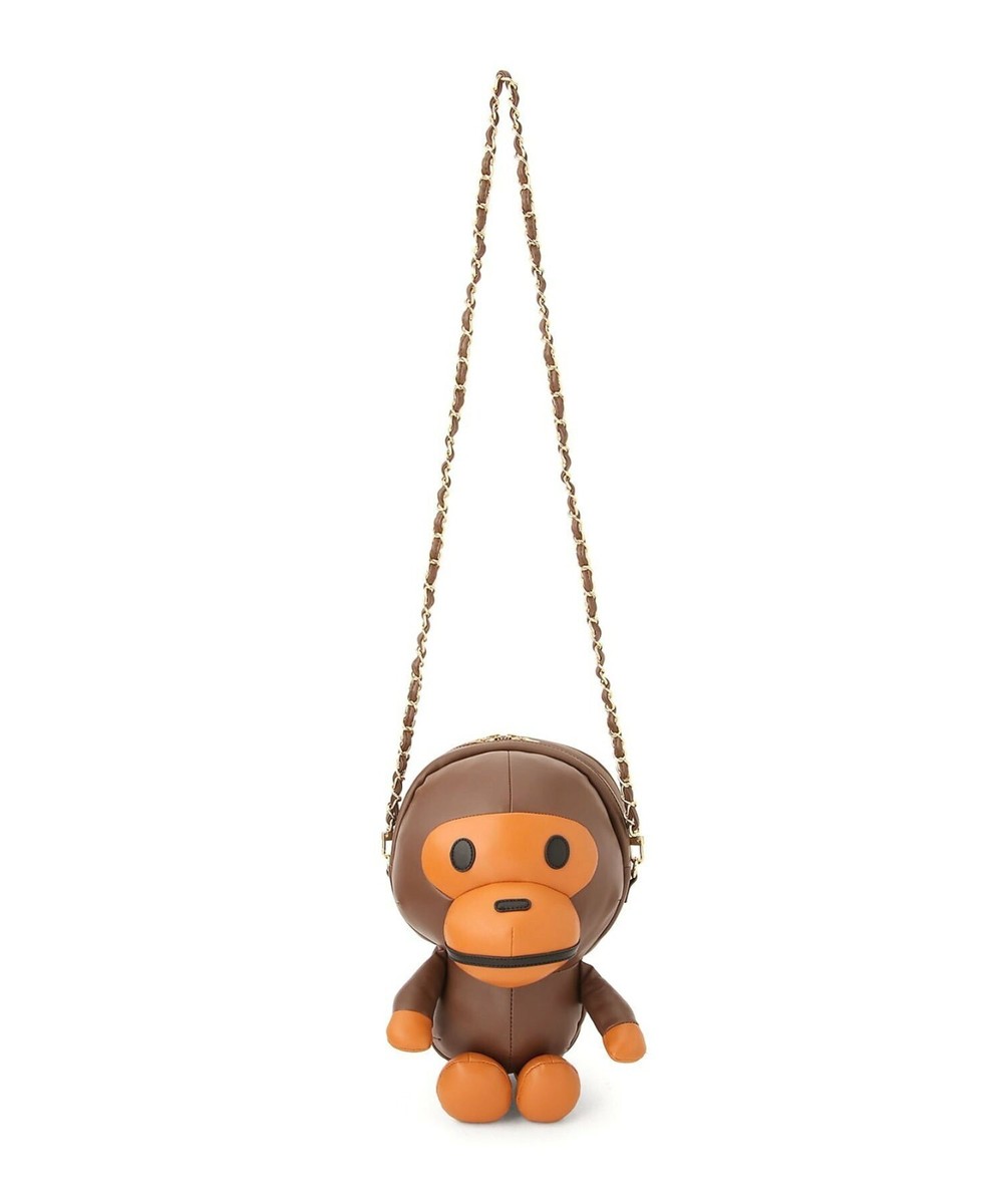 A BATHING APE BAPE BABY MILO PLUSH DOLL CHAIN SHOULDER BAG A BATHING APE BAPE BABY MILO PLUSH DOLL CHAIN SHOULDER BAG