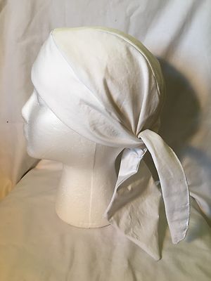 White Doo Rag WHITE DOO RAG sdskullwear1 | eBay