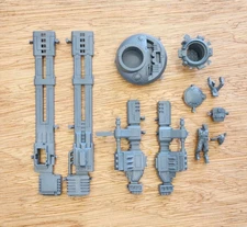 Hammerhead Gunship Turret Railgun And Ion Cannon Bits Tau Warhammer 40k