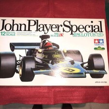 Tamiya 1/12 Scale Vintage John Player Special Lotus 72D Model Kit From Japan